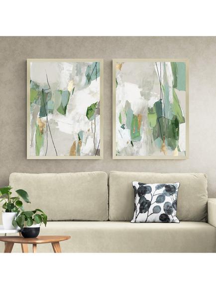 John Lewis Tom Reeves 'Enchanted' Embellished Framed Print, Set of 2, 84.5 x 64.6cm, Multi - view 2, Multi