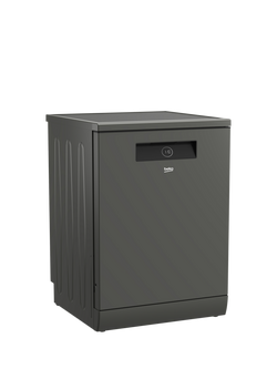 Beko BDEN38640FG Freestanding Dishwasher, Grey - view 2, Grey
