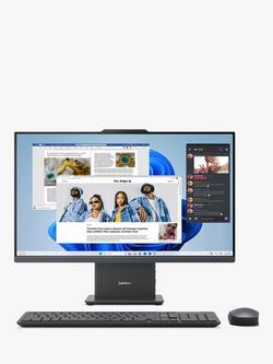Lenovo IdeaCentre AIO 27ARR9 All-in-One Desktop PC, AMD Ryzen 5 Processor, 16GB RAM, 1TB SSD, 27" Full HD, Luna Grey, Luna Grey