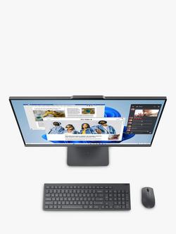 Lenovo IdeaCentre AIO 27IRH9 All-in-One Desktop PC, Intel Core i5 Processor, 16GB RAM, 1TB SSD, 27" QHD, Luna Grey - view 2, Luna Grey