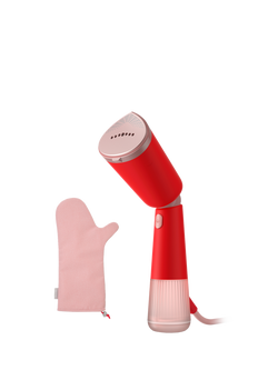 Philips STH5020/40 Hand Clothes Steamer, Red, Red
