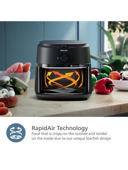 Philips 1000 Series NA130/09 Air Fryer, Black - view 2, Black