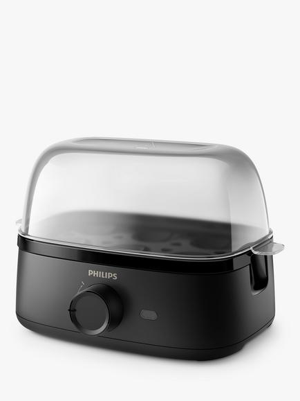 Philips 3000 Series HD9137/91 Egg Cooker, Black, Black