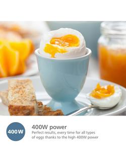 Philips 3000 Series HD9137/91 Egg Cooker, Black - view 2, Black