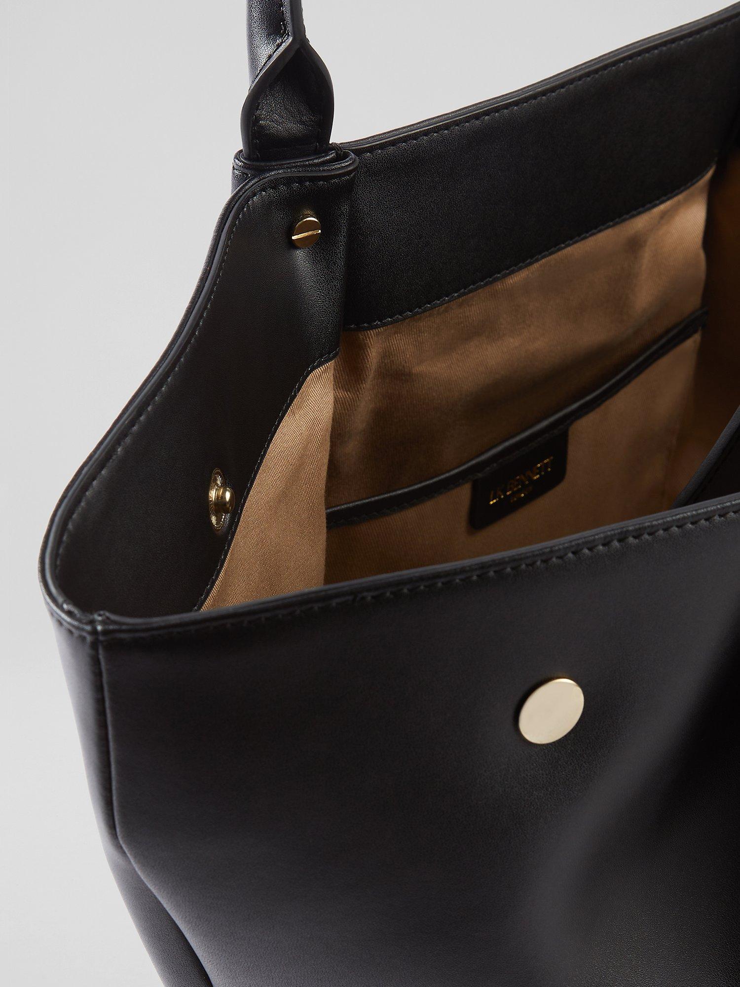 Product image 3 of 3, which shows L.K.Bennett Otello Leather Tote Bag, Black