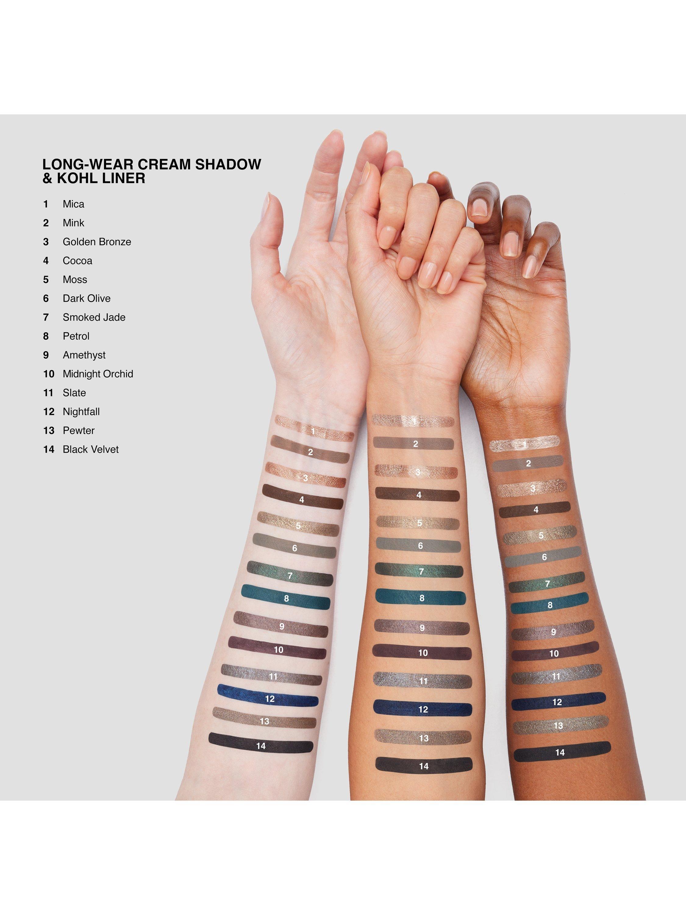 Product image 6 of 7, which shows Bobbi Brown x Hannah Murray Collection Long Wear Cream Shadow Stick & Kohl Liner, Amethyst Midnight Orchid