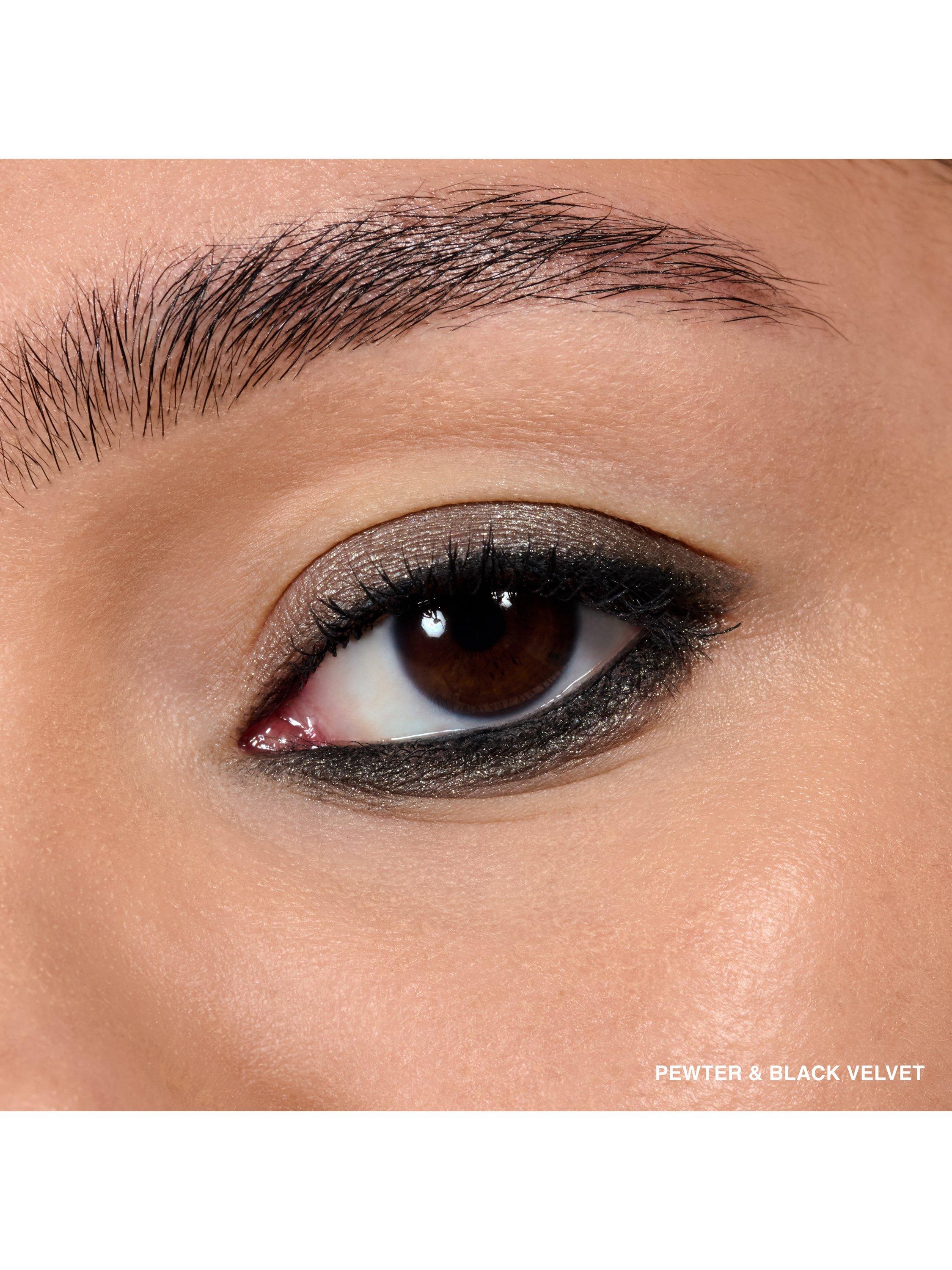 Product image 5 of 7, which shows Bobbi Brown x Hannah Murray Collection Long Wear Cream Shadow Stick & Kohl Liner, Pewter Black Velvet