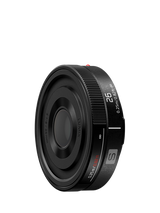 Panasonic Lumix S-R26E 26mm F8 L-Mount Pancake Lens, Black