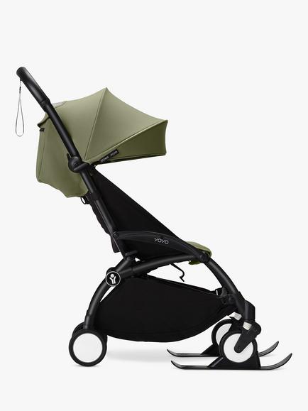 Stokke YOYO Skis - view 2, Black
