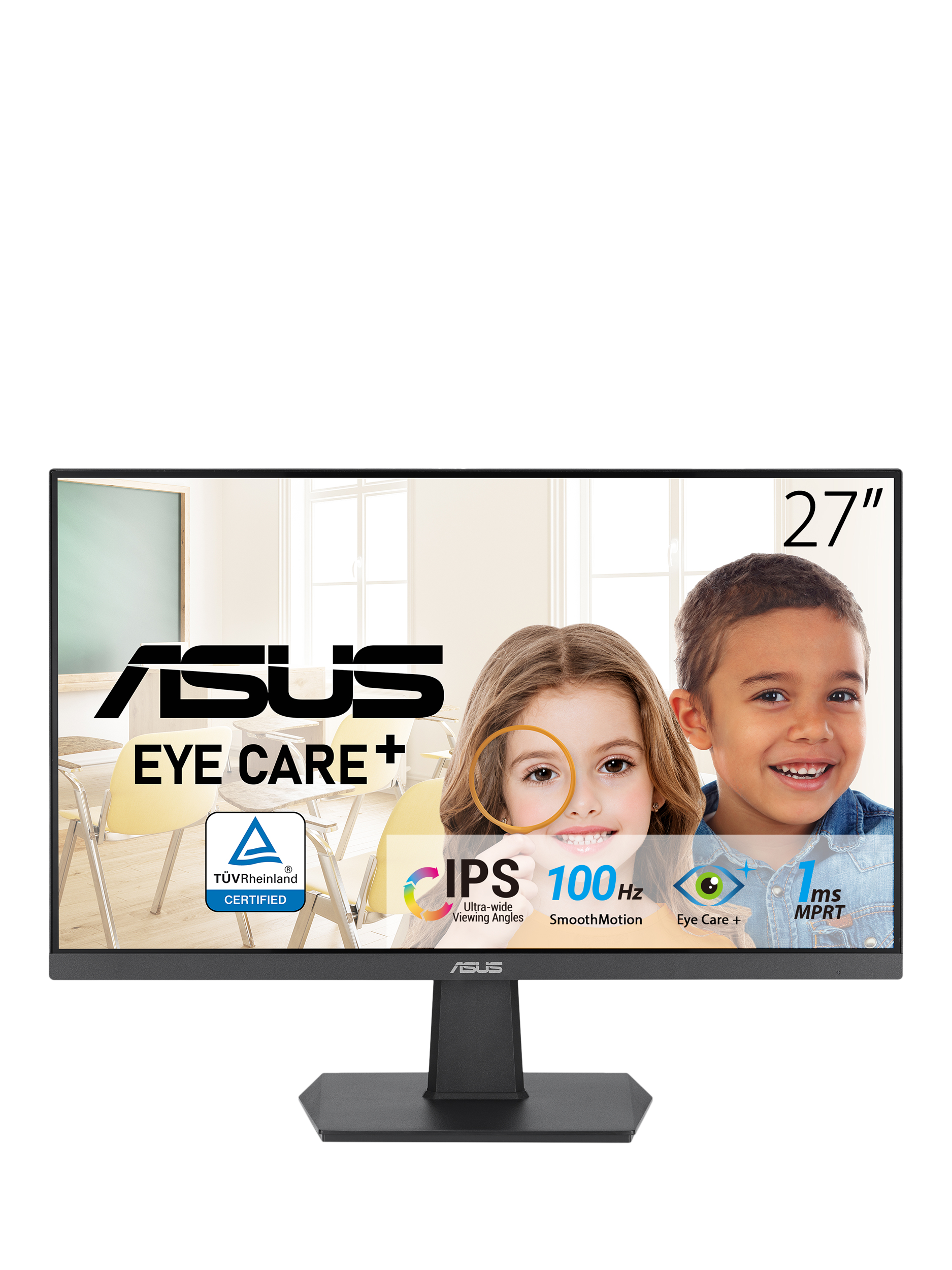 ASUS VA27EHF Gaming Monitor, 27”, Black
