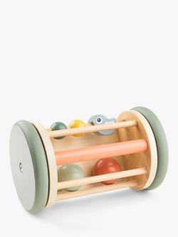 Done by Deer Wooden Rolling Activity Mirror, Birdie, Multi