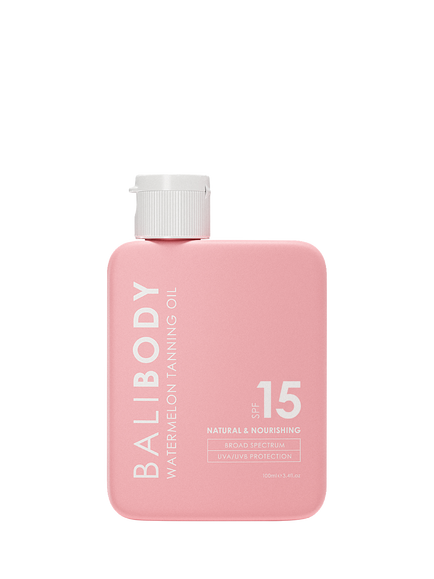Bali Body Watermelon Tanning Oil SPF 15, 100ml, 