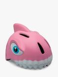 SkateHut Crazy Safety Helmet Shark Bike Helmet, Pink