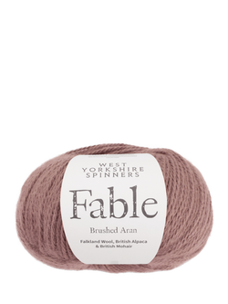 West Yorkshire Spinners Fable Aran Knitting Yarn, 100g, Elder 1225