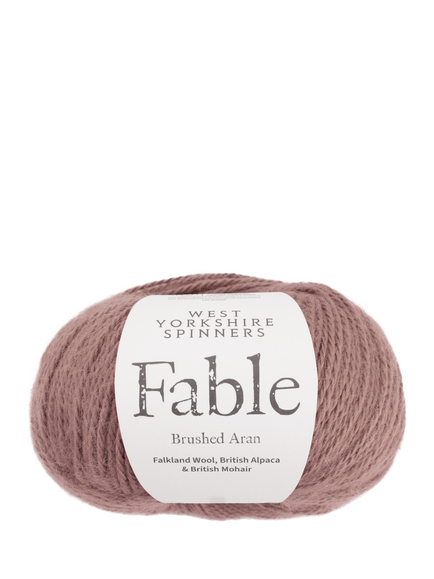 West Yorkshire Spinners Fable Aran Knitting Yarn, 100g, Elder 1225