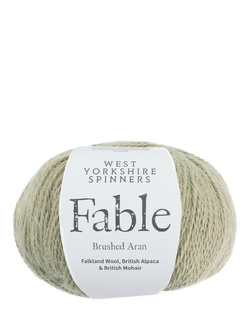 West Yorkshire Spinners Fable Aran Knitting Yarn, 100g, Willow 1229