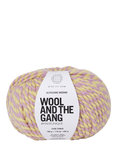 Wool And The Gang Alpachino Merino Twist Knitting Yarn, 50g, Lilac Chalk