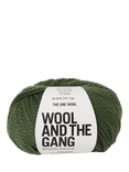 Wool And The Gang The One Wool Chunky Knitting Yarn, 100g, Field Green