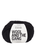 Wool And The Gang The One Wool Chunky Knitting Yarn, 100g, Space Black