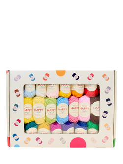 Sirdar Happy Colours Acrylic DK Yarn Set, 50x 15g - view 2, Multi