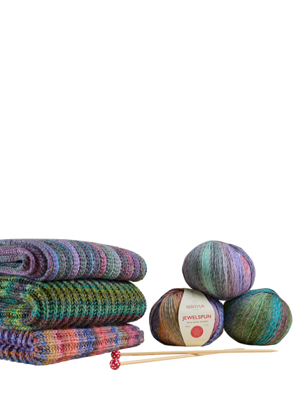 Sirdar Jewelspun Chunky Knitting Yarn - view 2, Ocean Moon