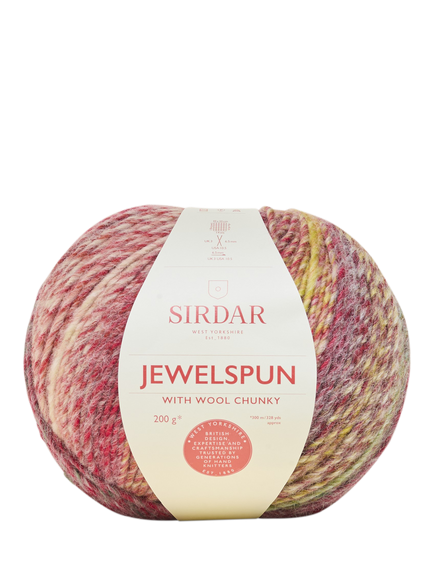 Sirdar Jewelspun Chunky Knitting Yarn, Sea Anemone