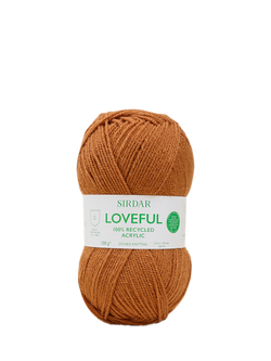 Sirdar Loveful Recyled Acrylic DK Knitting Yarn, Flame