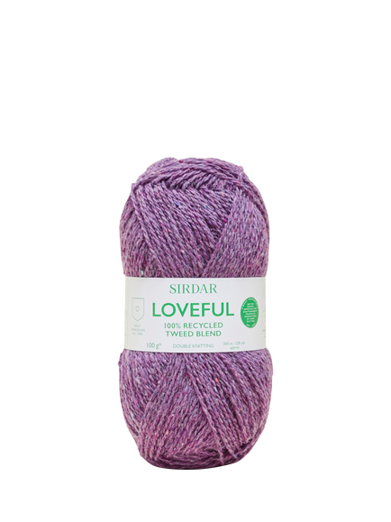 Sirdar Loveful Tweed DK Knitting Yarn, Heather