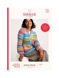 Sirdar Jewelspun Metamorphic Cardigan Knitting Pattern Book