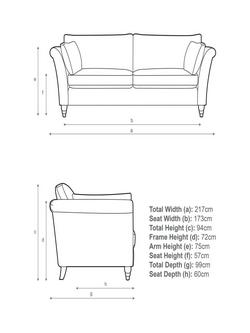 John Lewis Sienna Grand 4 Seater Sofa - view 2, 