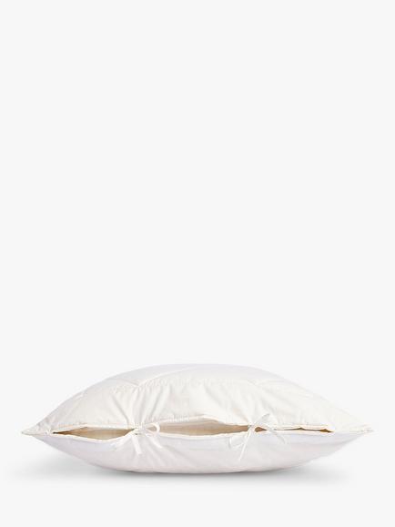 Piglet in Bed Merino Wool Pillow Protector, White - view 2, White