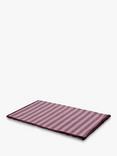 Piglet in Bed Stripe Table Runner, Plum/Wine