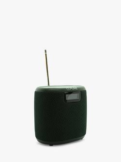 Pure Woodland Mini Bluetooth Waterproof Portable Speaker with DAB+/FM Radio - view 2, Green