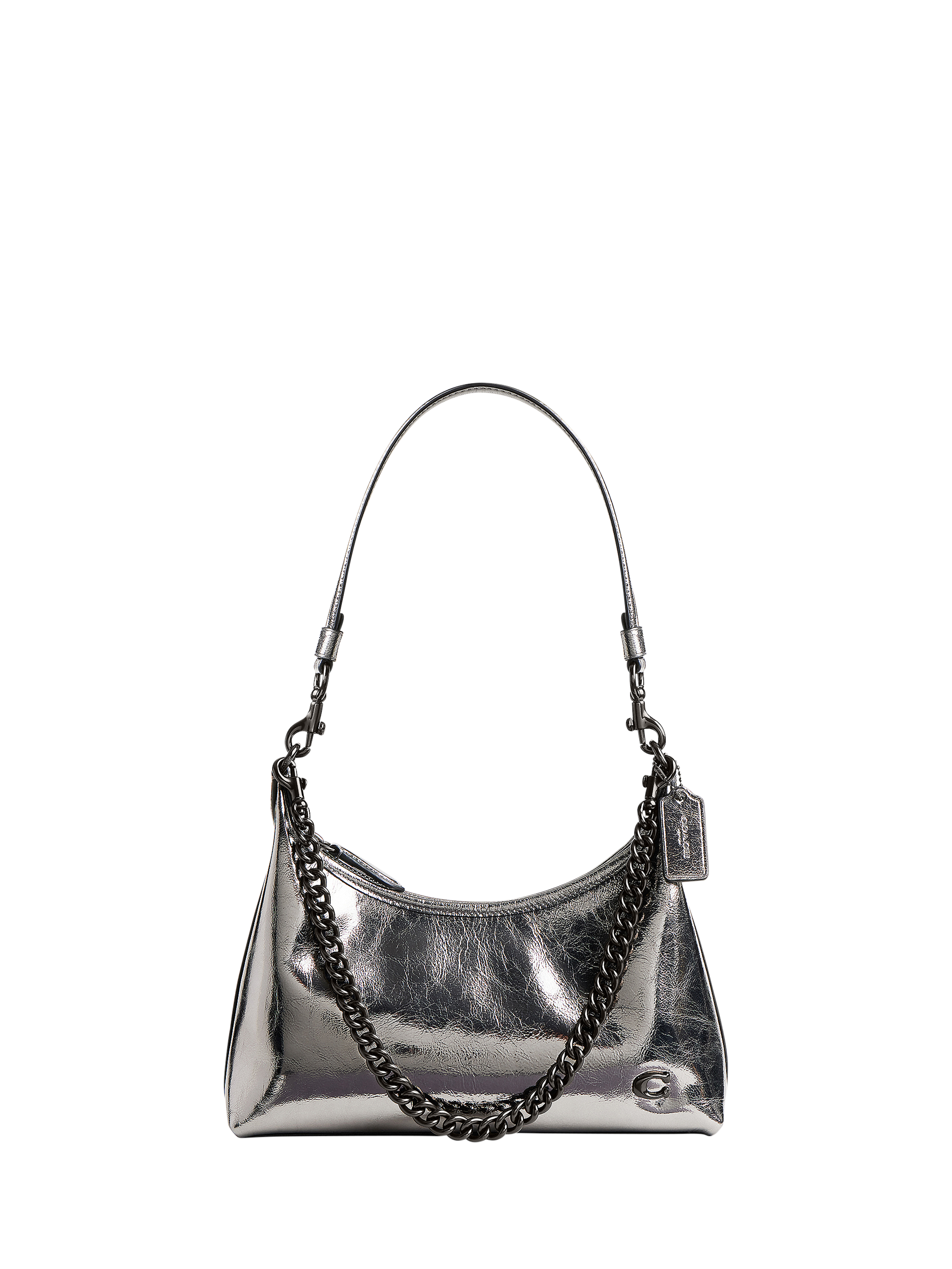 Coach Juliet Metallic Leather Shoulder Bag