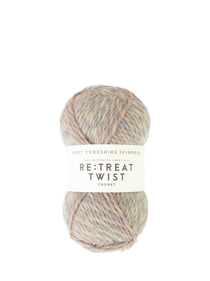 West Yorkshire Spinners Re:Treat Chunky Twist Yarn, 100g, Dawn 1218