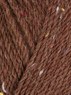 West Yorkshire Spinners ColourLab Aran Knitting Yarn, 100g - view 2, Chocolate Brown Tweed