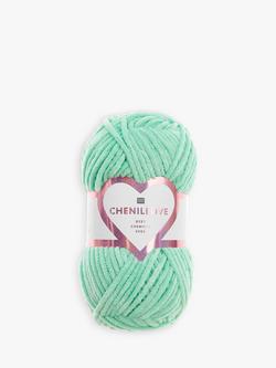 Rico Design Creative Chenillove Knitting Yarn, 50g, Aquamarine