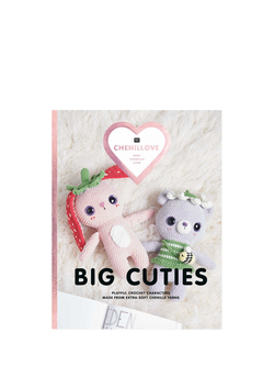 Rico Design Chenillelove Big Cuties Crochet Pattern Book, Multi