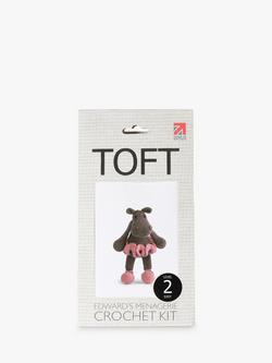 TOFT Ballerina Hippo Crochet Kit, Grey