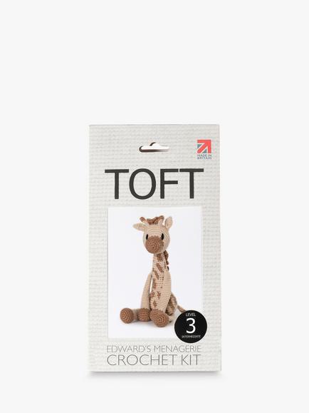TOFT Caitlin Giraffe Crochet Kit, Natural