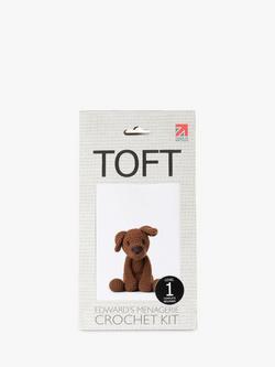 TOFT Milo Dog Crochet Kit, Brown