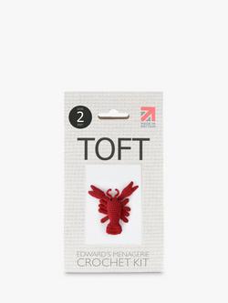 TOFT Mini Jordan Lobster Crochet Kit, Ruby