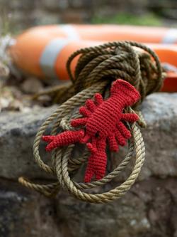 TOFT Mini Jordan Lobster Crochet Kit - view 2, Ruby