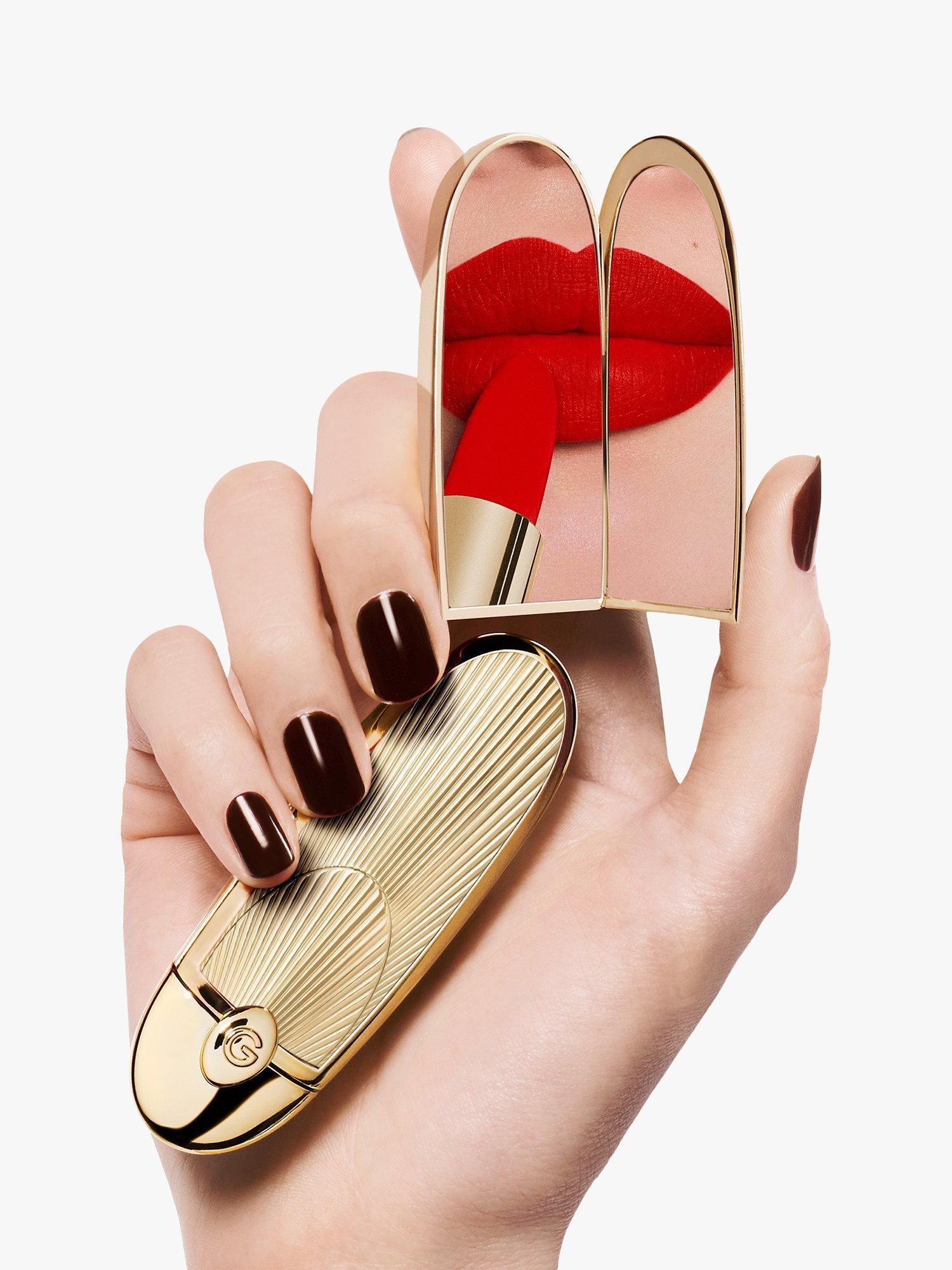 Product image 4 of 9, which shows Guerlain Rouge G The Double Mirror Jewel Case, L'Art Déco