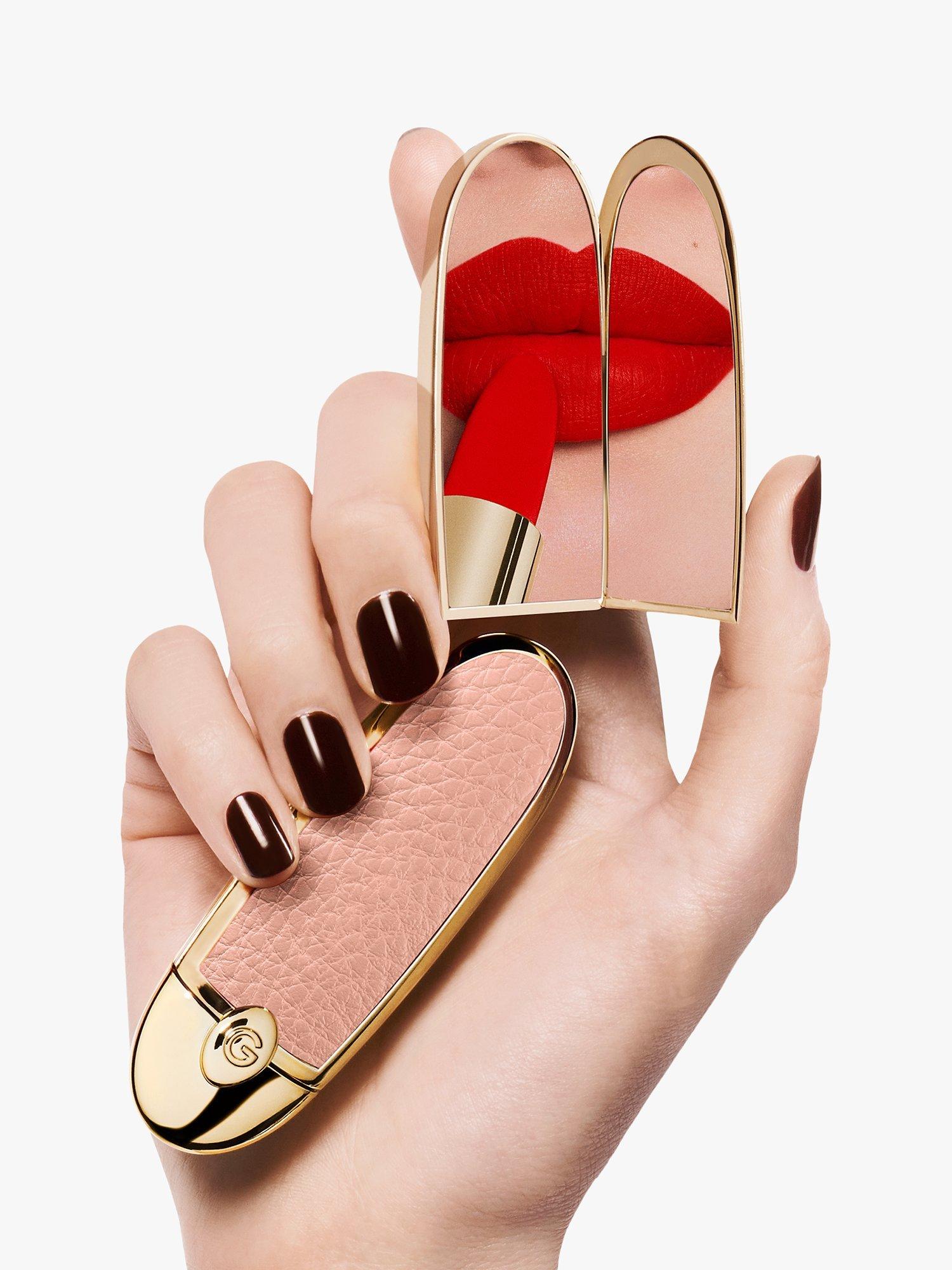 Product image 4 of 8, which shows Guerlain Rouge G The Double Mirror Jewel Case, Le Nude