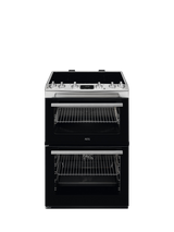 AEG CIX6540ACM Freestanding Induction Hob Electric Cooker, Stainless Steel