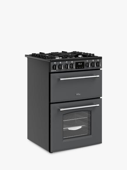 Belling Farmhouse Dual Fuel Cooker - view 2, Anthracite
