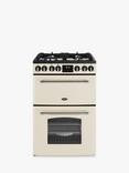 Belling Farmhouse Electric Dual Fuel Cooker, Cream