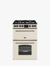 Belling Farmhouse Dual Fuel Cooker, Cream