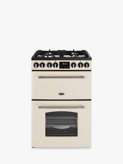 Belling Farmhouse Dual Fuel Cooker, Cream